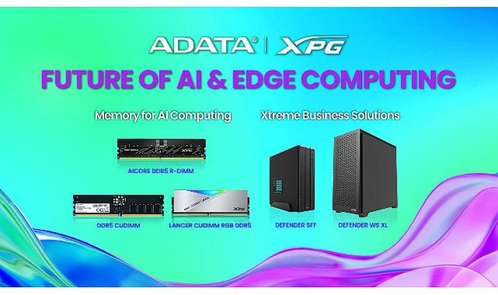 ADATA CES 2025'te AI Dönemi Üzerine Yeni Bir Perspektif Ortaya Koyuyor