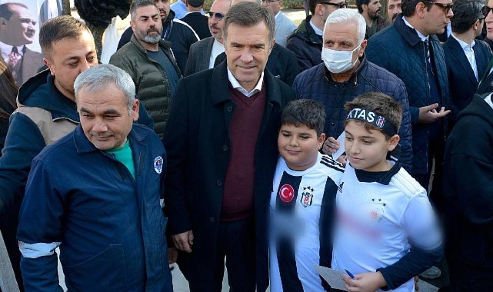 Yenişehir Belediyesi Beşiktaş 100. Yıl Parkı'nı yeniledi