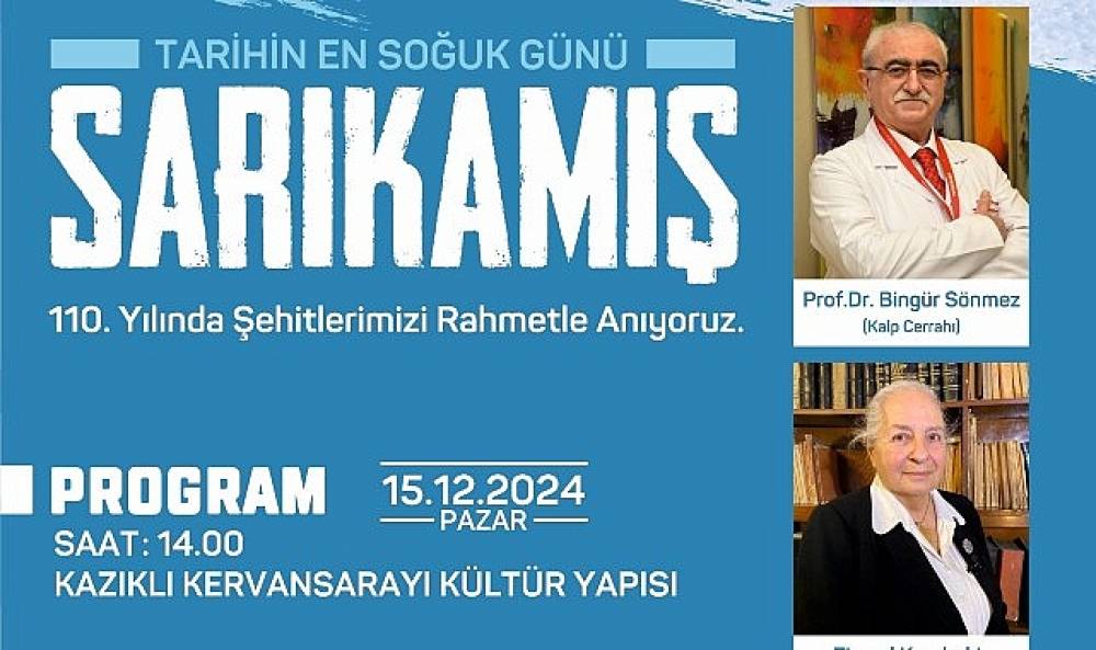 Sarıkamış şehitlerinin büyük mücadelesi Gölcük'te anlatılacak