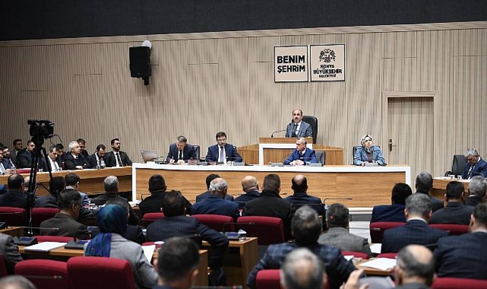 Konya Büyükşehir Meclisi'nin 2025 Yılı İlk Toplantısı Yapıldı