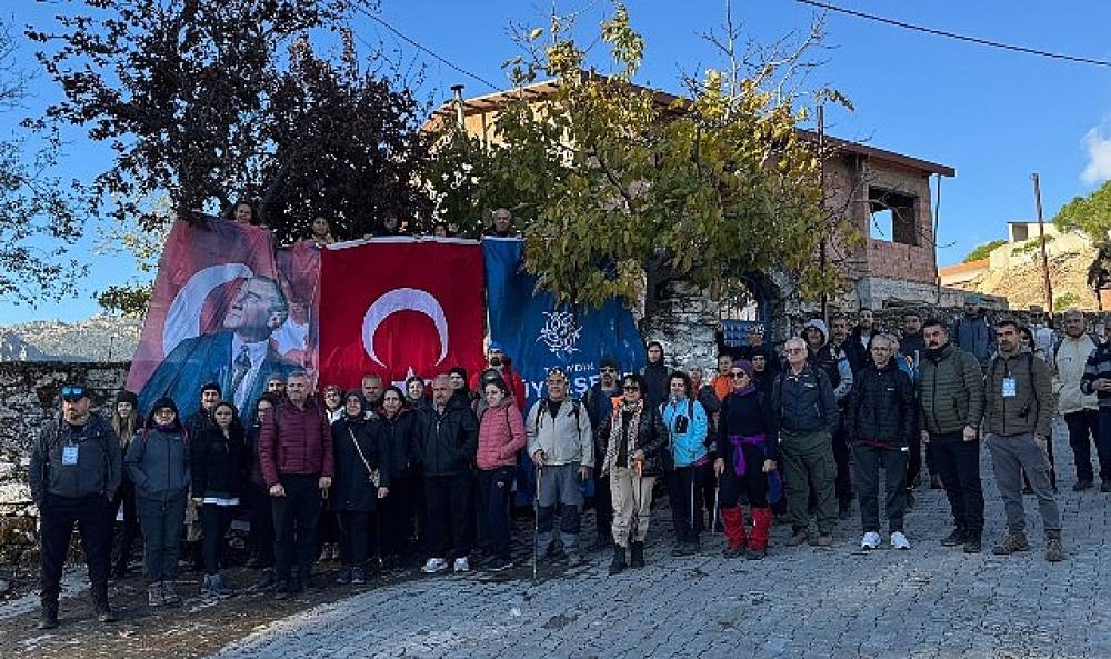 Aydın Büyükşehir Belediyesi'nin doğa yürüyüşleri devam ediyor